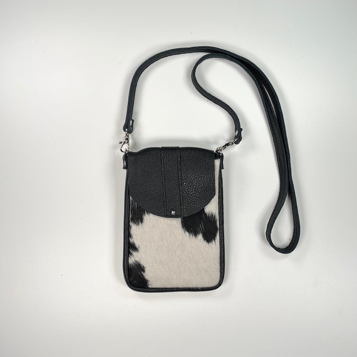 Hair 2024 on hide crossbody purse