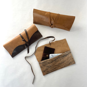 Raw Edge Artist Pouch | Small Clutch