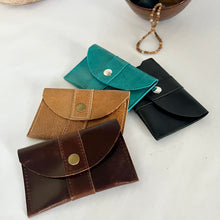 Load image into Gallery viewer, Leather Coin Purse | Card Wallet