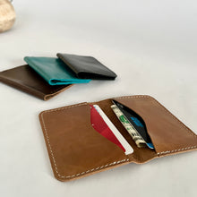 Load image into Gallery viewer, Leather Minimalist Wallet | Slim Wallet